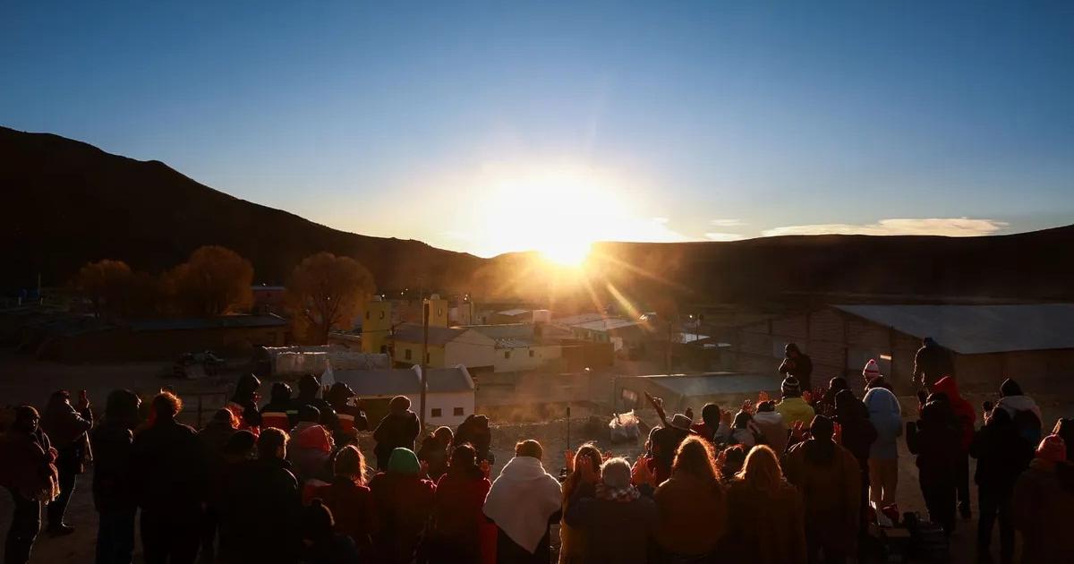 Sadir participoacute del Inti Raymi de la comunidad de Santo Domingo