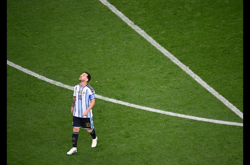 El gesto de Messi contra el banco de Austria que se volvioacute viral tras su gol histoacuterico