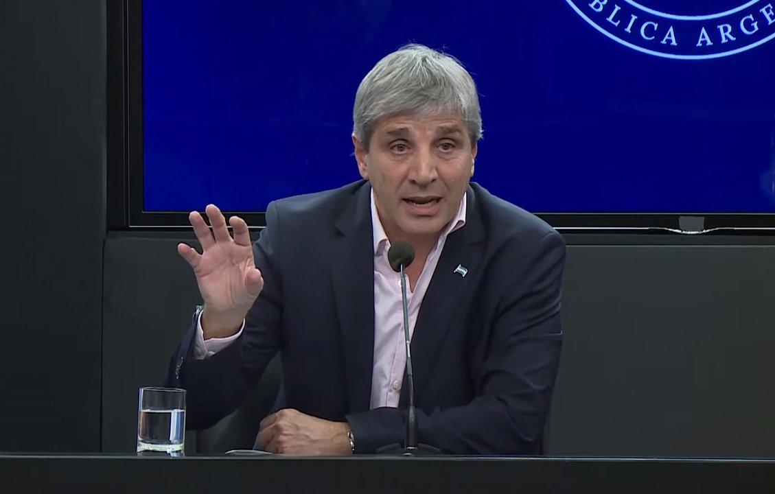 ldquoNo es nueva deuda sino refinanciamientordquo- Caputo justificoacute la toma de deuda por US 5000 millones