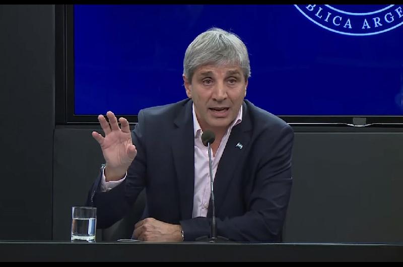 ldquoNo es nueva deuda sino refinanciamientordquo- Caputo justificoacute la toma de deuda por US 5000 millones
