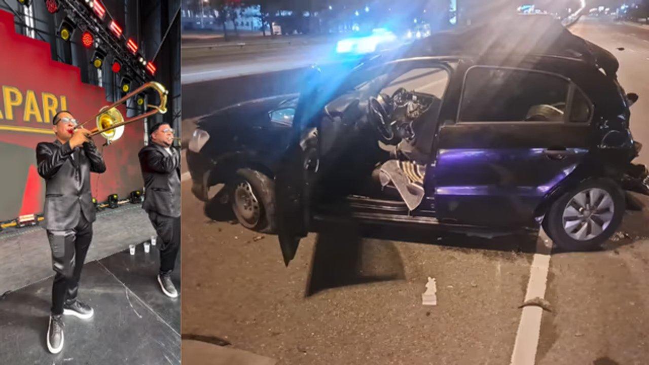 El dolor de Rodrigo Tapari tras despedir a la hija de dos antildeos de su trombonista