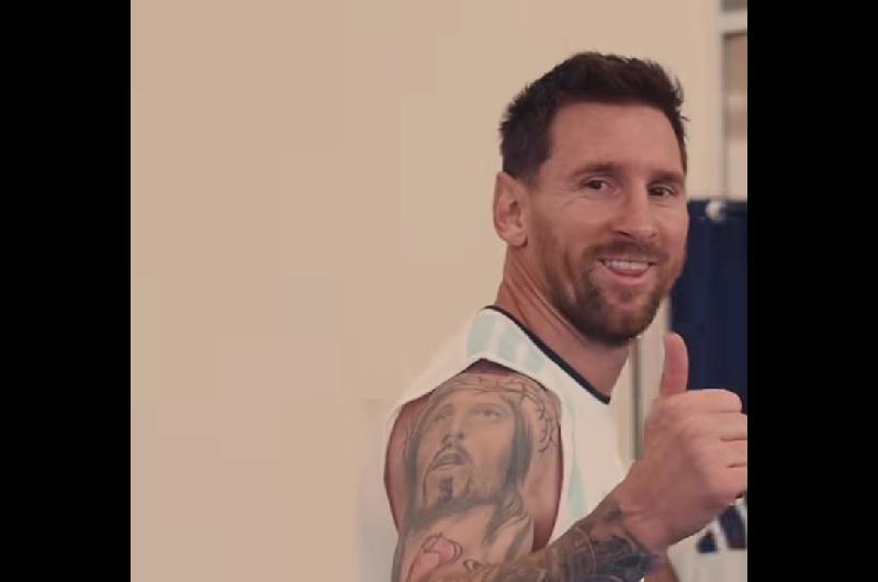 Con el foco en el Mundial- la publicacioacuten de Messi en su cumpleantildeos