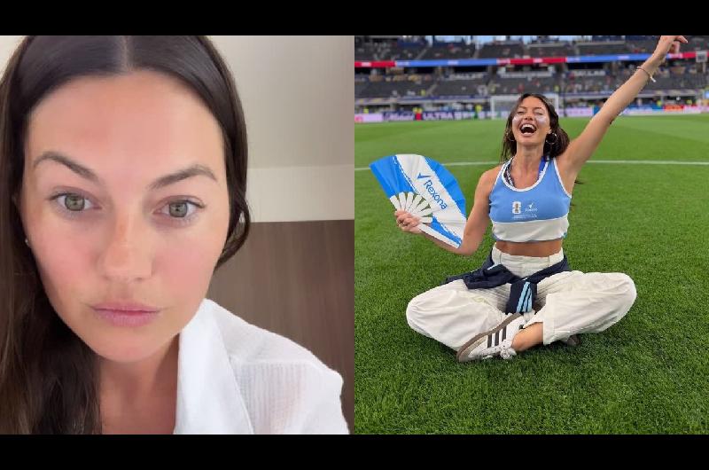 Sofiacutea Jujuy respondioacute a la poleacutemica por declararse ldquohincha de Argentinardquo