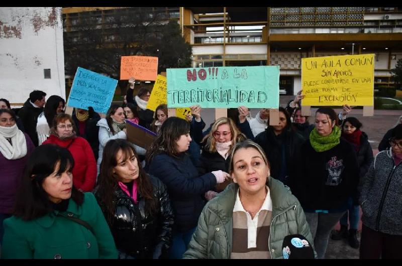 La Pampa- docentes acusan falsa inclusioacuten frente a Ziliotto