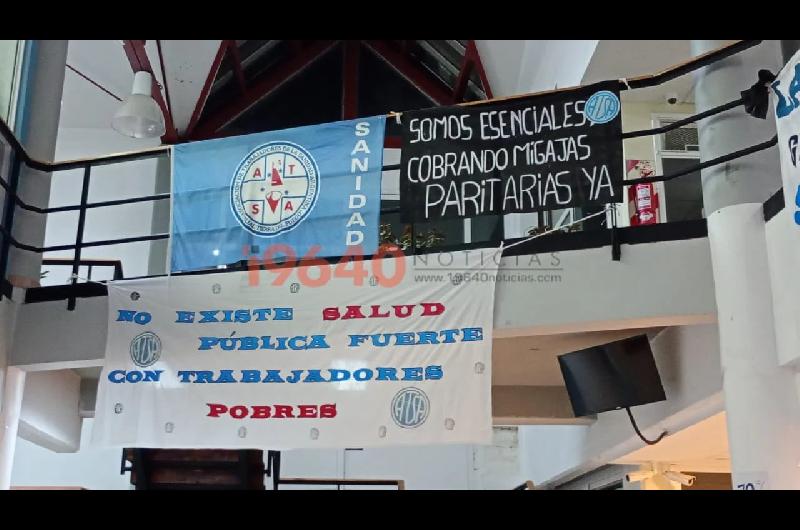 Tierra del Fuego- ATSA paraliza salud y golpea a Melella