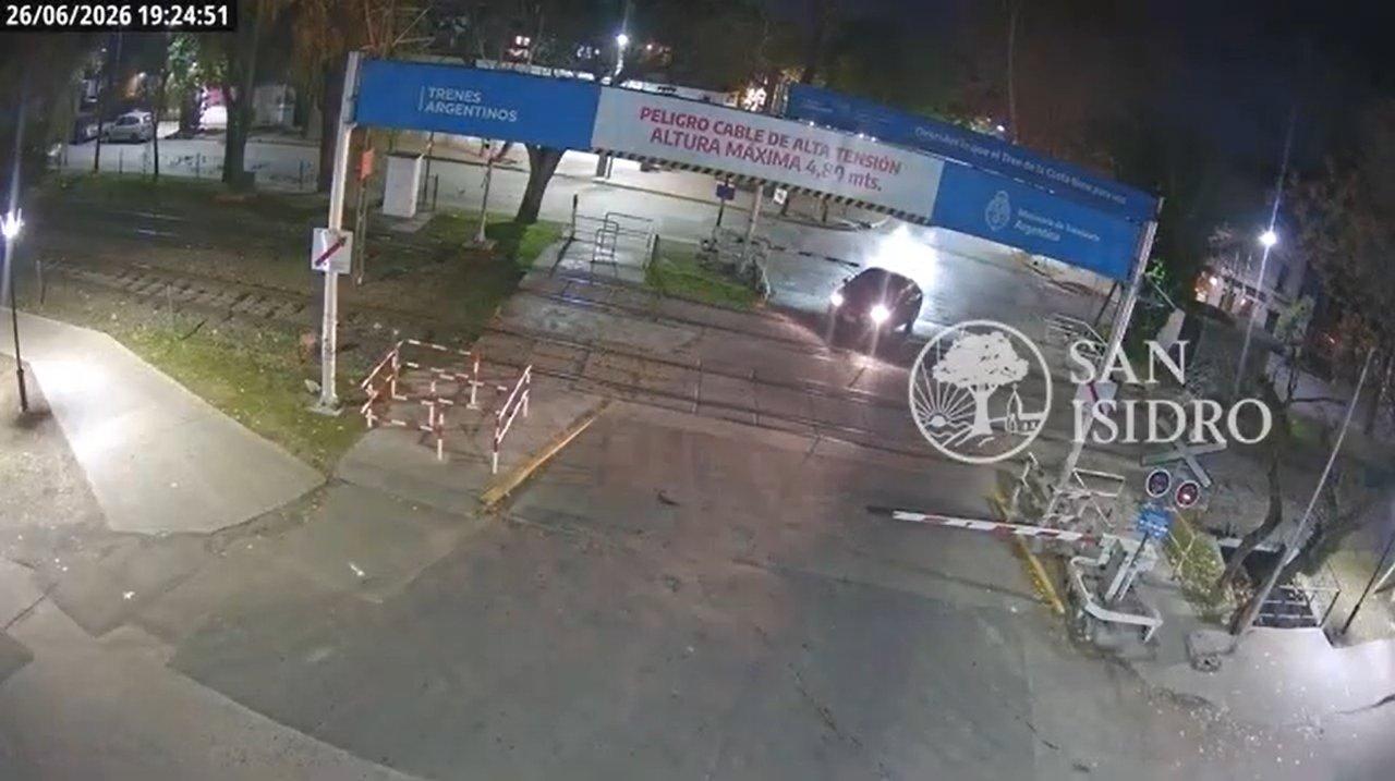 Un nuevo video muestra de pleno el accidente en que murioacute Ernestina Pais