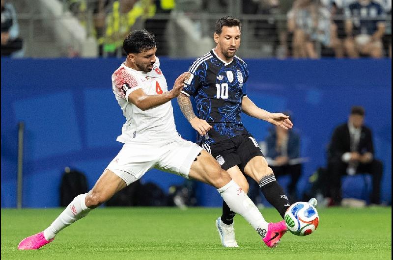 Messi tras ganarle a Jordania- ldquoSeguimos juntosrdquo