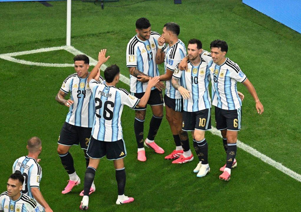 El gran recuerdo de la Seleccioacuten argentina en el Hard Rock Stadium de Miami donde se enfrentaraacute con Cabo Verde