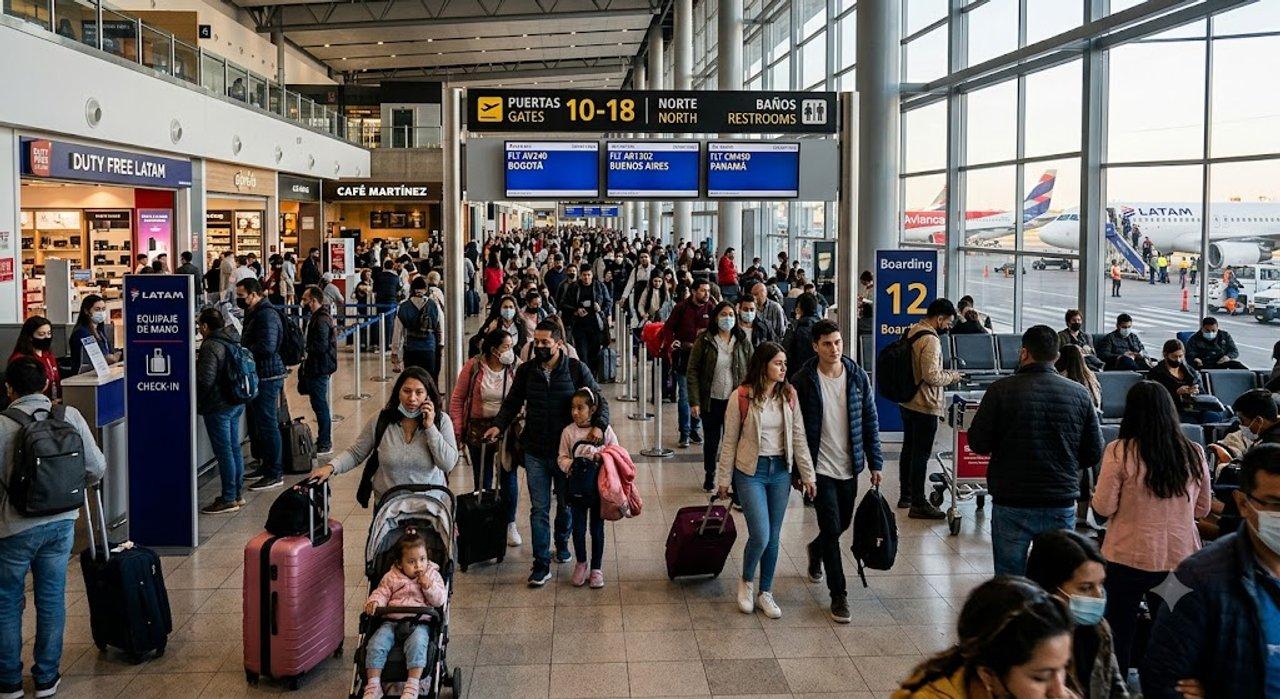 El traacutefico de pasajeros crecioacute en Latinoameacuterica en mayo