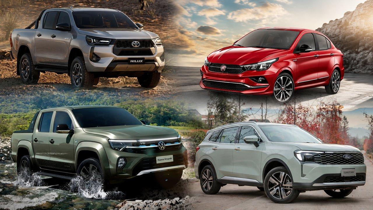 Los 10 autos maacutes vendidos en Argentina en junio 2026- en el podio hay dos pick-ups de produccioacuten nacional