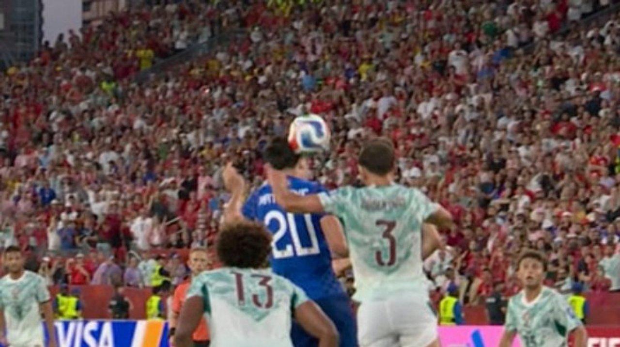 La poleacutemica del Mundial 2026- el gol agoacutenico que le fue anulado a Croacia ante Portugal