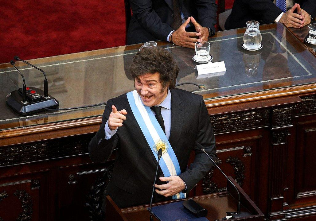 Milei asistiraacute a las ceremonias de asuncioacuten de Keiko Fujimori y Abelardo de la Espriella 