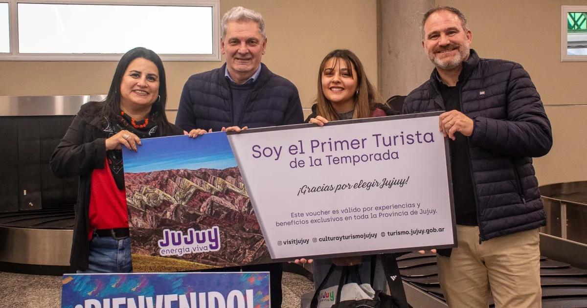 Bienvenida de Jujuy a los primeros turistas de la Temporada Invernal