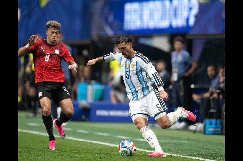ldquoDimos la cara hasta el uacuteltimo minutordquo- la alegriacutea de Leandro Paredes tras el agoacutenico triunfo de Argentina