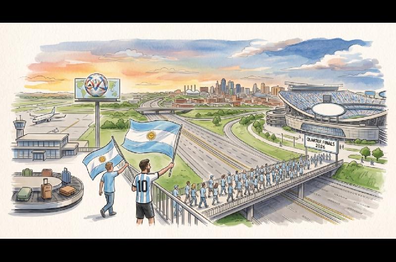 Cuaacutento cuesta viajar a Kansas para ver a la Seleccioacuten Argentina en los cuartos de final del Mundial 2026