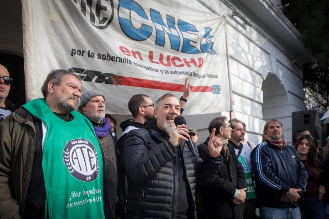 ATE convoca a un paro y caravana en rechazo a 100 despidos en la CNEA
