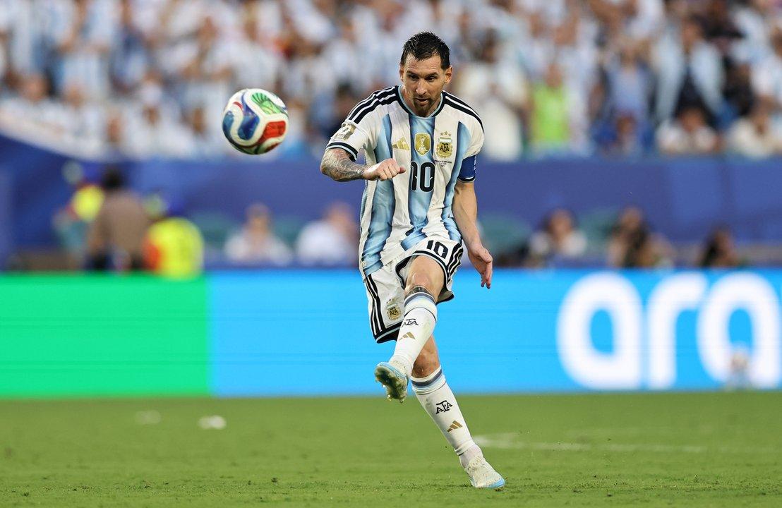 Argentina regresoacute a Kansas City tras la clasificacioacuten a cuartos de final del Mundial