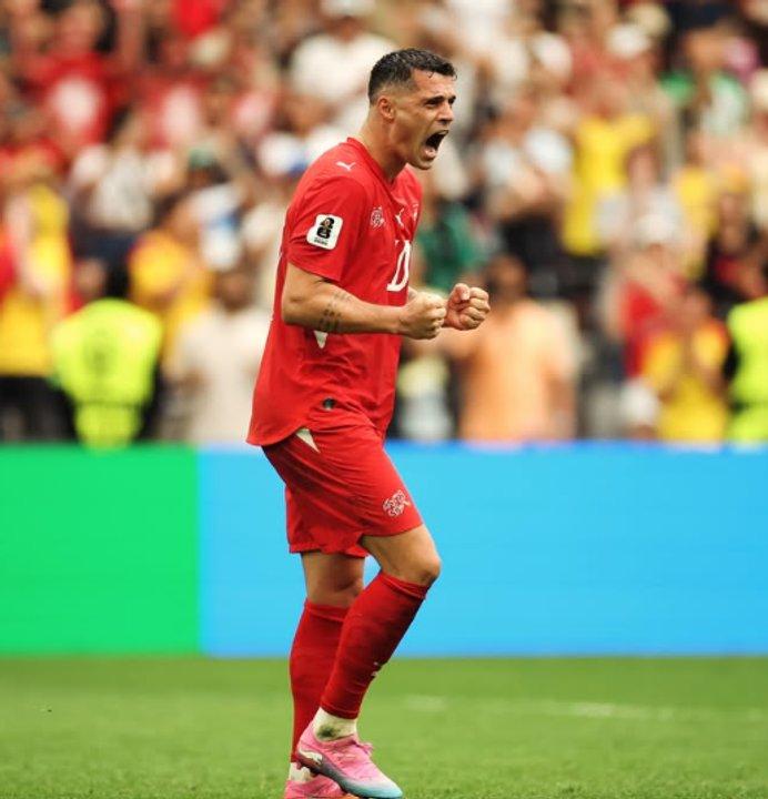 Xhaka capitaacuten de la seleccioacuten suiza elogioacute a Messi- ldquoEs un privilegio enfrentarlordquo