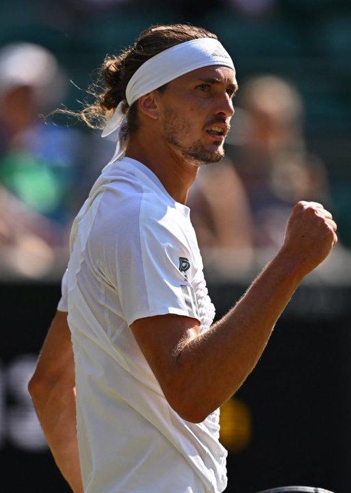 Alexander Zverev ganoacute y es semifinalista de Wimbledon