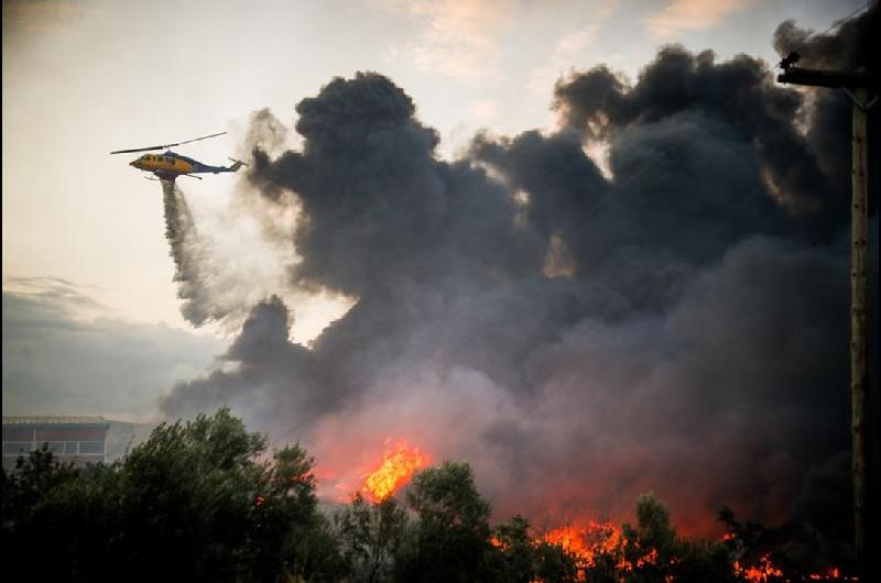 Incendio forestal deja casi dos decenas de fallecidos en el sur de Espantildea
