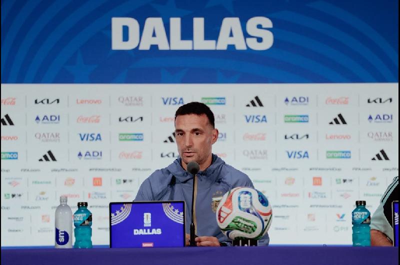 Lionel Scaloni en la previa a los cuartos de final- ldquoJugaremos muy parecido al partido pasadordquo