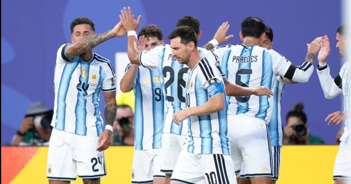 Argentina sufrioacute reaccionoacute en el alargue y estaacute en semifinales