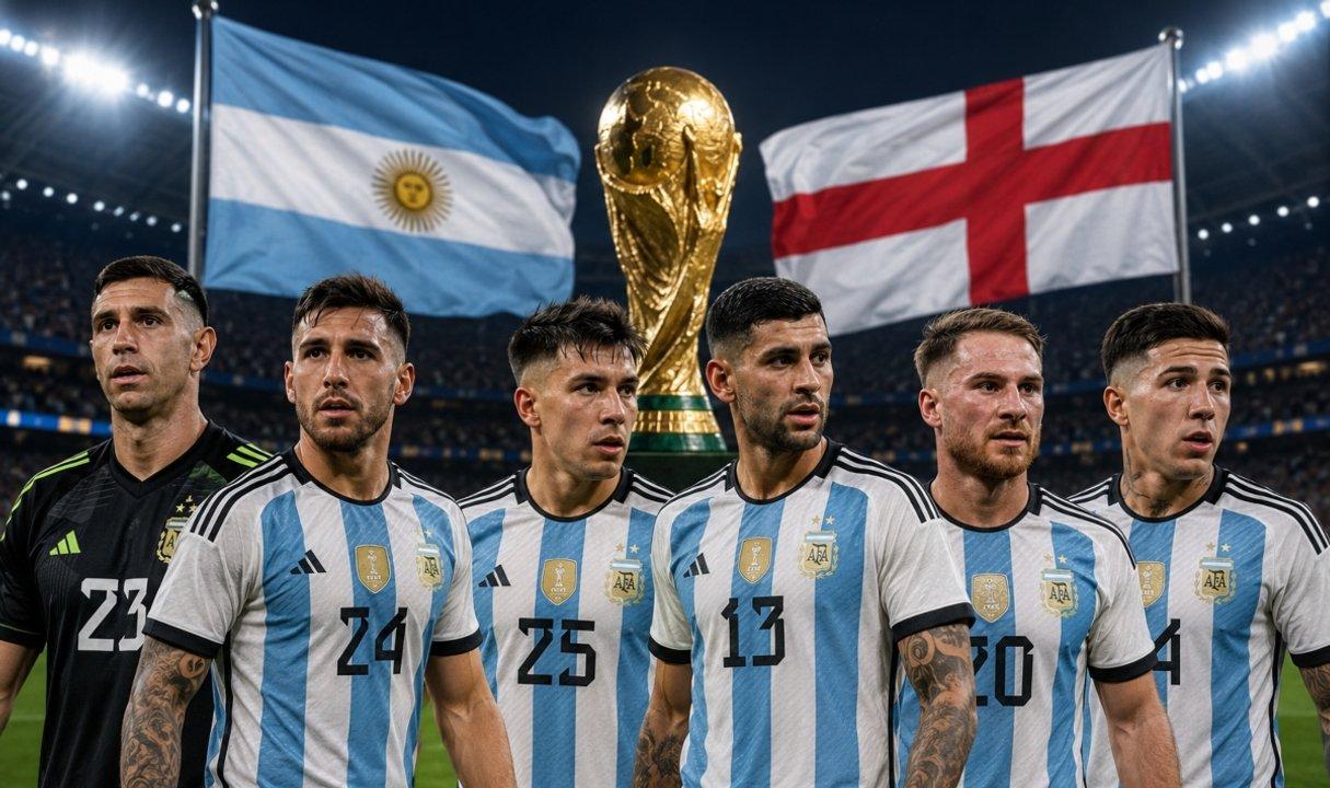 Argentina vs Inglaterra- los seis jugadores que militan en la Premier League y conocen de cerca al rival