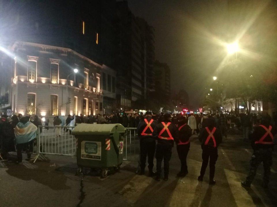 Incidentes en el centro portentildeo- 13 personas atendidas tras celebraciones por la victoria ante Suiza