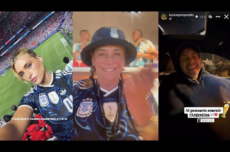 Desde Luciano Pereyra en la Basiacutelica a Marcela Tinayre en Kansas- el aliento a la Seleccioacuten ante Suiza
