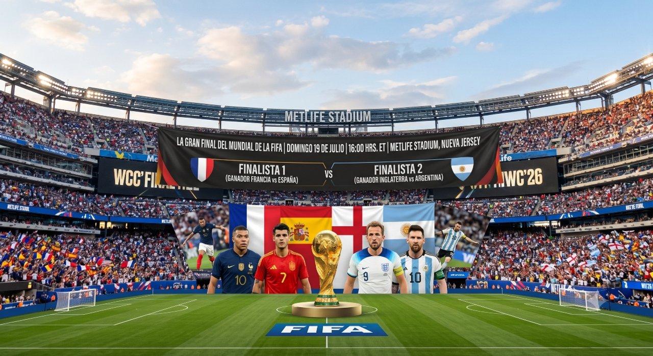  Cuaacutendo se juega la fina del Mundial 2026- fecha hora y doacutende seraacute el partido definitorio