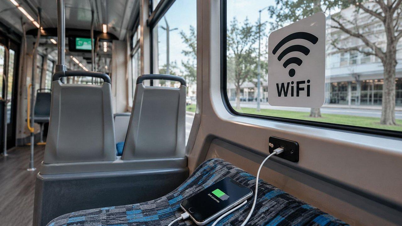 Llega el Trambuacutes a CABA- el nuevo transporte con WiFi cargadores USB y que cambiaraacute el sentido de cinco calles