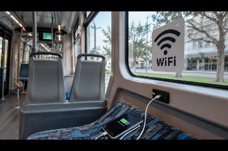Llega el Trambuacutes a CABA- el nuevo transporte con WiFi cargadores USB y que cambiaraacute el sentido de cinco calles