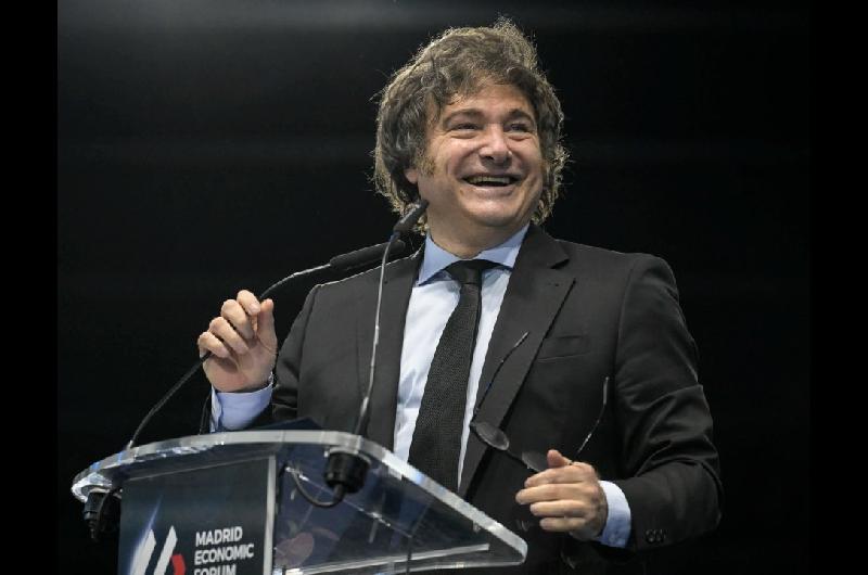 La reaccioacuten de Milei al triunfo de la Seleccioacuten Argentina