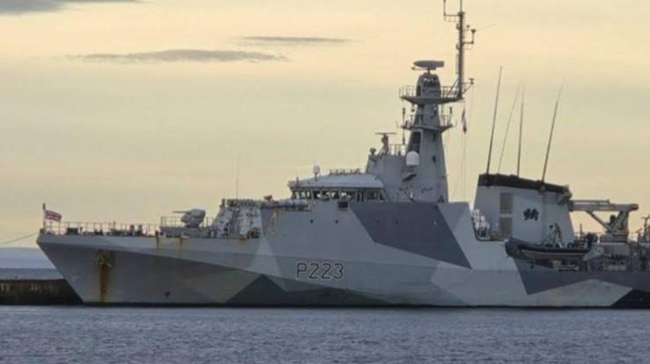 Eneacutergico rechazo a la incursioacuten de un buque ingleacutes en el Mar Argentino