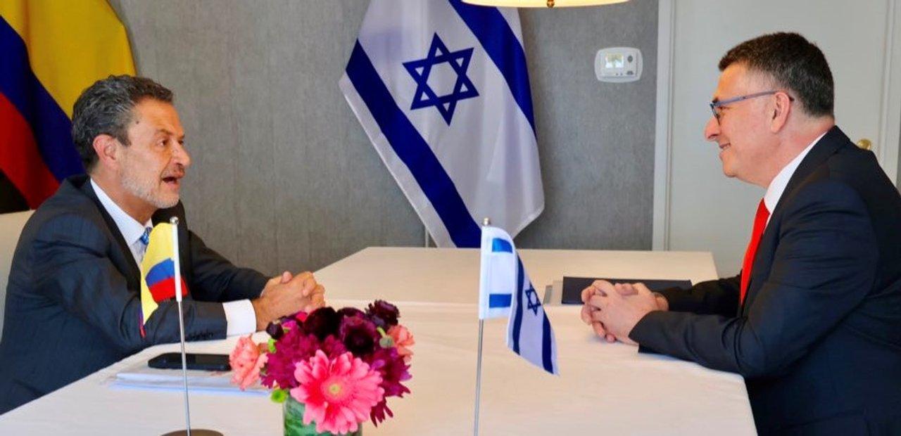 Israel y Colombia restablecen relaciones diplomaacuteticas tras la ruptura por Gaza