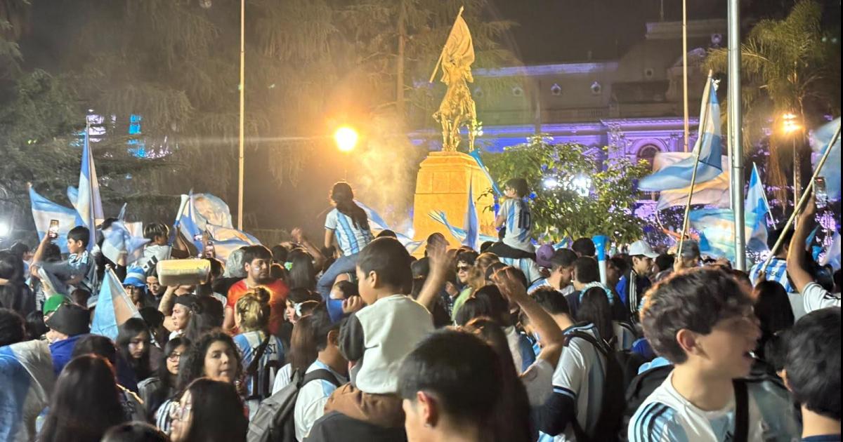 Jujuy tambieacuten vibroacute y celebroacute con el equipo liderado por Messi