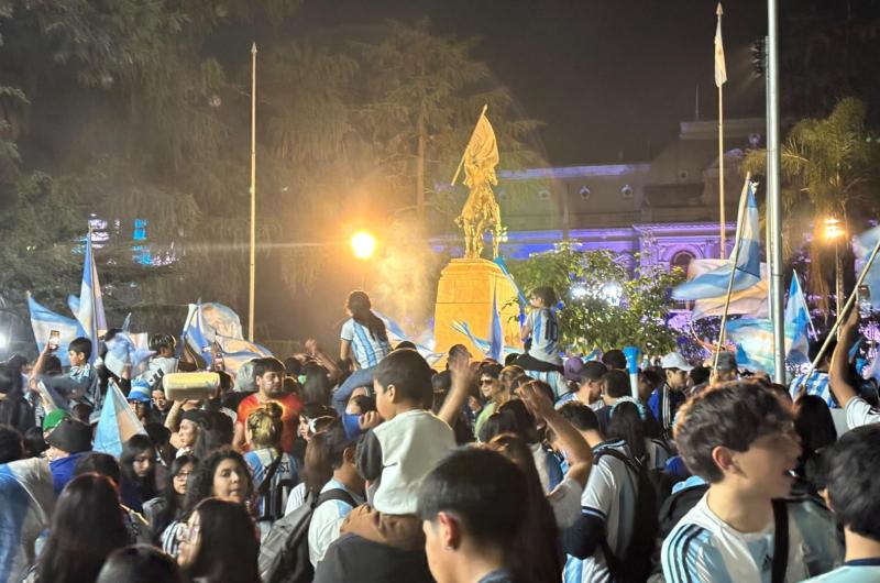 Jujuy tambieacuten vibroacute y celebroacute con el equipo liderado por Messi