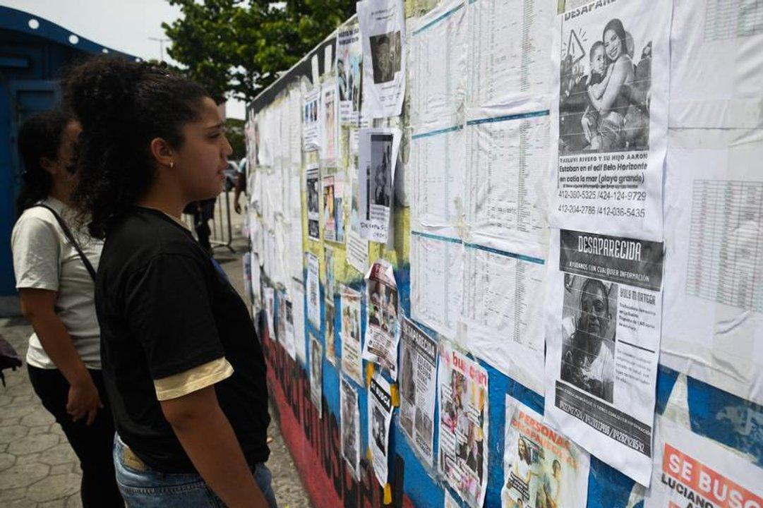 En Venezuela despueacutes de los sismos las escuelas sirven como campamentos transitorios