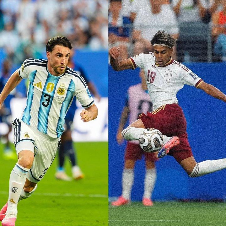 Lamine Yamal vs Nicolaacutes Tagliafico- el duelo que podriacutea ser clave en la final del Mundial 2026