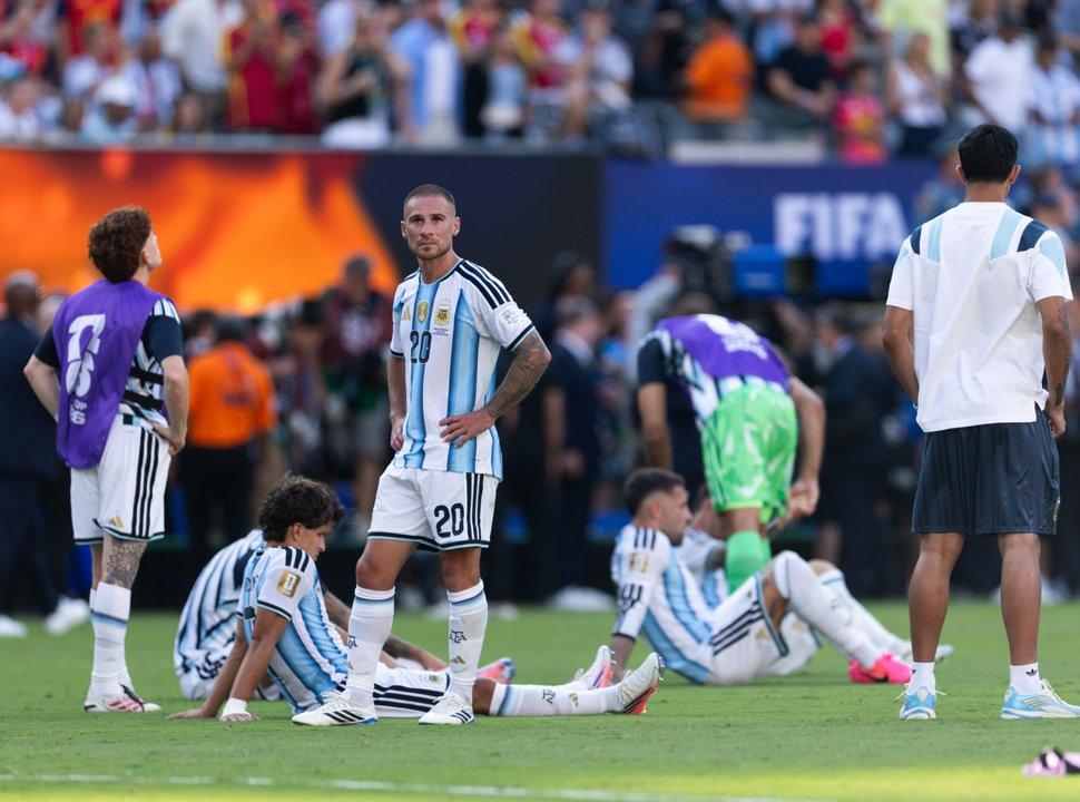 Falta de recambio y pocos minutos para los joacutevenes- el factor que pudo haber fundido a los jugadores de la Seleccioacuten