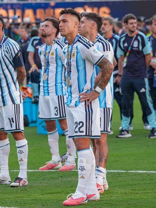 Lautaro Martiacutenez sobre la final- ldquoMe hubiese gustado intentar ayudar adentro de la canchaldquo