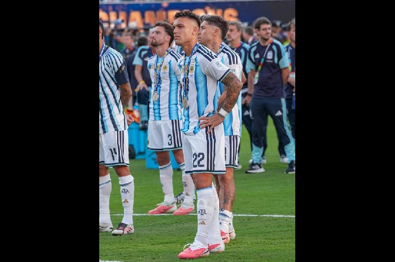 Lautaro Martiacutenez sobre la final- ldquoMe hubiese gustado intentar ayudar adentro de la canchaldquo