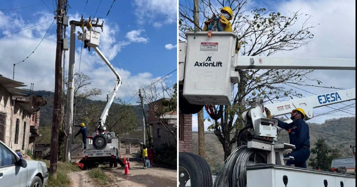 Seguacuten directivos de la empresa EJESA ya se restablecioacute el servicio en un 100-en-porciento-