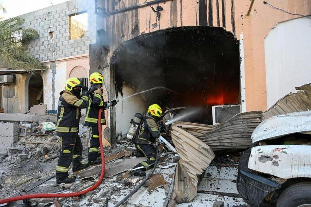 Iraacuten lanzoacute nuevos ataques con misiles y drones contra bases estadounidenses en Bahreacutein Kuwait y Jordania