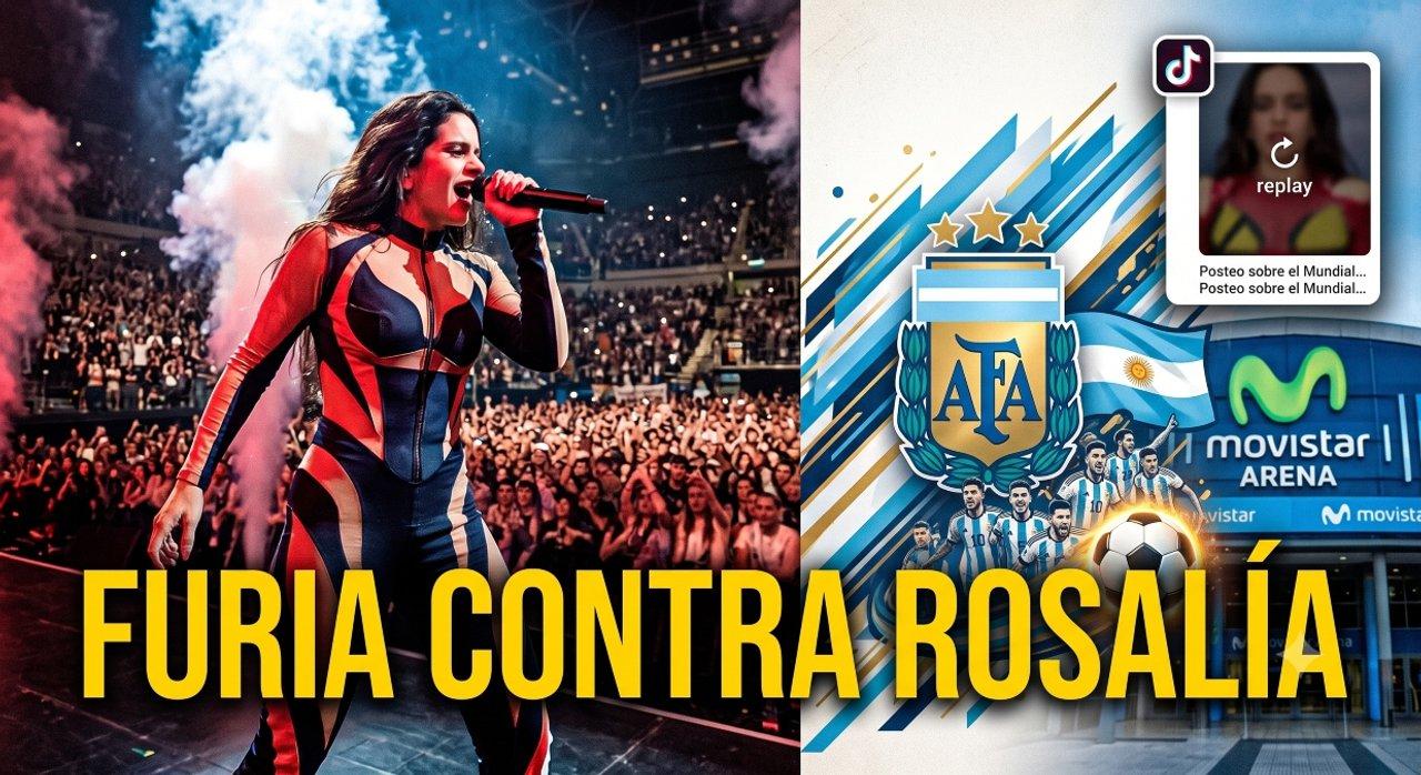 Crece el repudio a Rosaliacutea- fanaacuteticos venden sus entradas tras su poleacutemico posteo sobre la Seleccioacuten