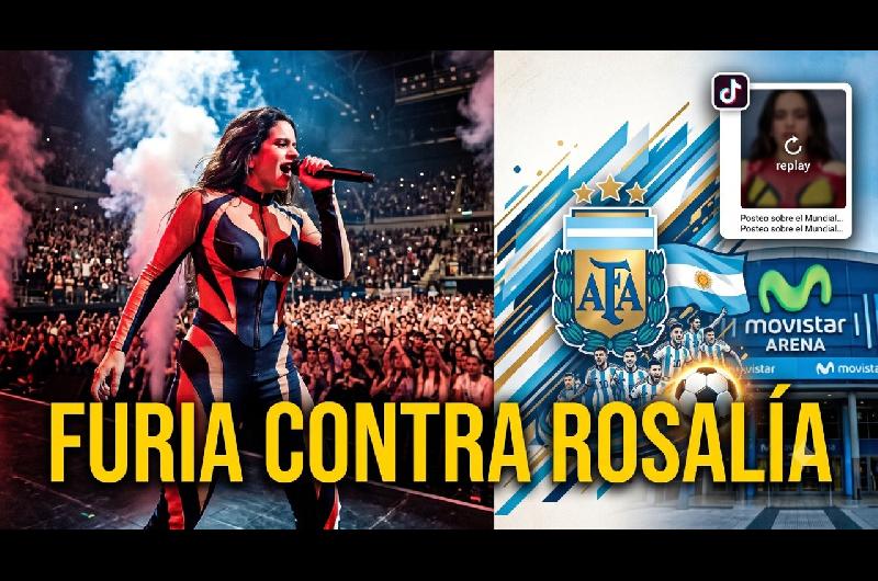 Crece el repudio a Rosaliacutea- fanaacuteticos venden sus entradas tras su poleacutemico posteo sobre la Seleccioacuten