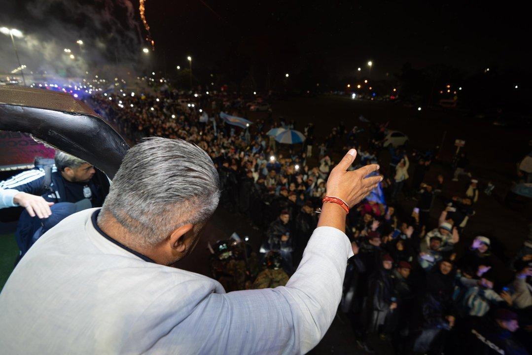 La respuesta del ldquoChiqui Tapia a las teoriacuteas tras la final del Mundial- ldquoNo se dejen llevar por las mentirasrdquo