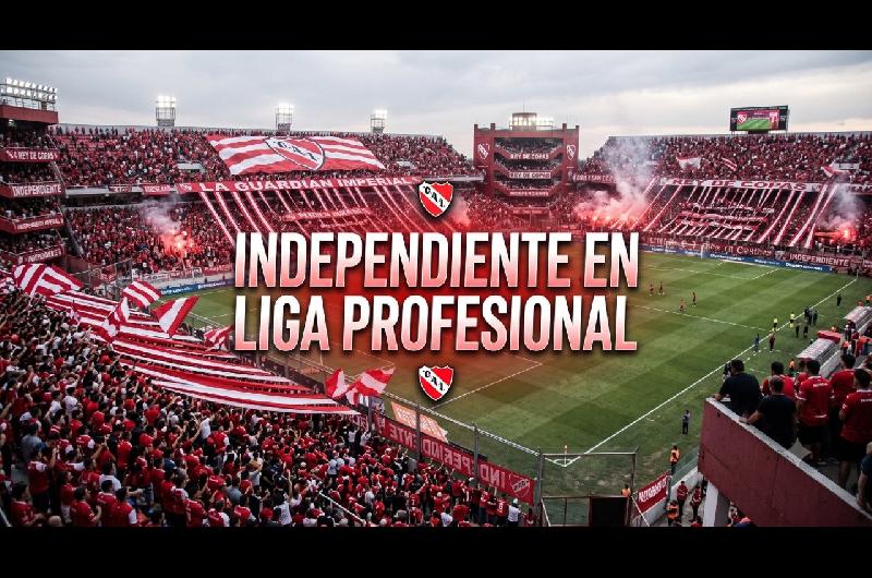Cuaacutendo juega Independiente por la Liga Profesional- diacuteas horarios y TV de sus proacuteximo partidos