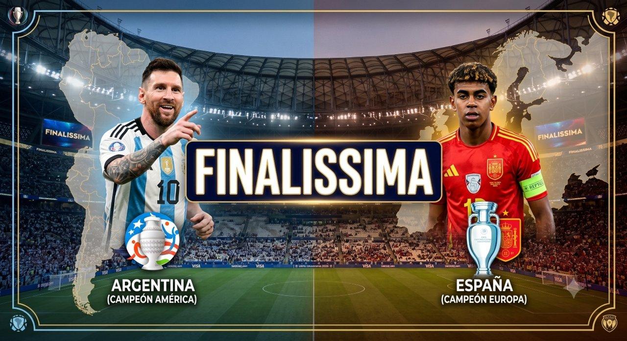 iquestCuaacutendo se juega la Finaliacutessima entre Argentina y Espantildea Las fechas que se evaluacutean para 2026