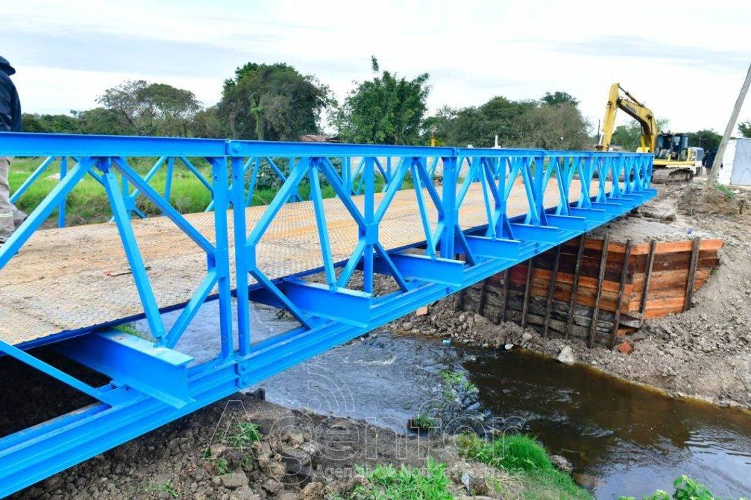 El gobierno de Insfraacuten demora la apertura de un puente que prometioacute habilitar en una semana